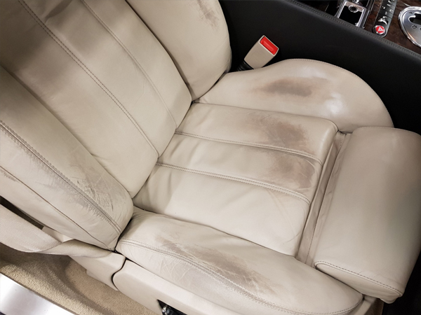 Leather Car Seat Restoration