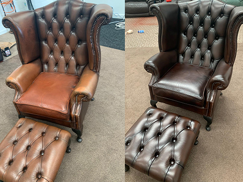 leather upholstery restoration and cleaning