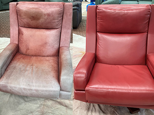 leather upholstery restoration